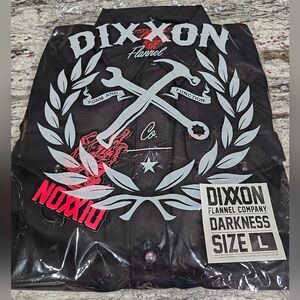 DIXXON - Darkness Flannel with Purple Accents